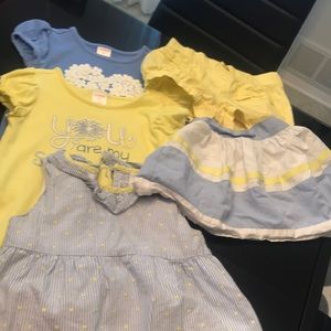 Mix and match 3 shirt 2 bottoms